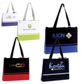 Slender Color Block Convention Tote Bag